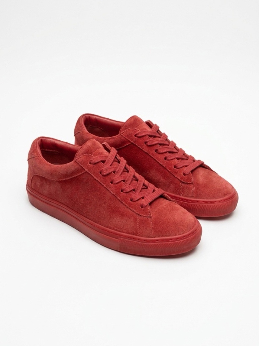 Koio Women's Suede Low Top Capri Casual Sneakers - size 37 (US size 7) 🌟